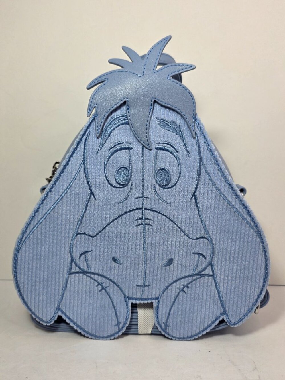 Loungefly Disney Winnie the Pooh Eeyore Corduroy Mini Backpack Convertible